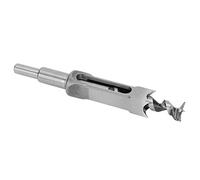 Brocas de Agujero Cuadrado para Carpintería de 22 mm, Kit de Brocas de Cincel de Mortaja para Sierra de Agujero para Carpintería, Cortador de Brocas de Taladro Cuadrado de Acero para Cojinetes