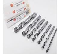 Brocas de carburo de camino izquierdo con vástago recto para perforación de rotación inversa con descarga controlada de viruta de 38 mm (5 mm)