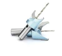 Brocas de carburo sólido for carpintería, vástago de 10 mm, bolas de Buda de madera, cuentas de 6,0-30 mm, herramienta manual de grado industrial, 1/3/6/10 unidades(10x6)