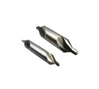 Brocas de centrado para tornos y fresadoras HSS, Torno mecánico CNC de posicionamiento de chaflán con perforación de centro de procesamiento de metal de 1 mm a 6,3 mm/172/60 °(A5.0mm)
