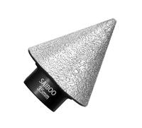 Brocas de Chaflán de Diamante 35 mm x M14 Fresa de Diamante Brocas Porcelanico para Agrandar y dar Forma Orificios Existentes en Azulejos para Porcelánico Cerámica Mármol Granito M14 Rosca