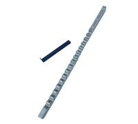 Brocas de chavetero de tipo empuje serie A, herramientas de chavetero HSS for máquinas herramienta CNC A1-2/3 mm 1/16''A 1/8''A 3/32''A Resistencia al calor(A1-3mm)