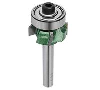 Brocas de corte, R1/R2/R3, cortador de fresado para carpintería, acero de tungsteno, 4 dientes, cortador de bordes, broca para enrutador, herramienta de canto de vástago de 1/4 ", 19 * 6 mm(R3)