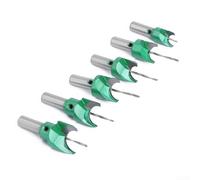 Brocas de cuentas de Buda, 6-30 mm, brocas de fresado de bolas de carburo para carpintería, brocas de enrutador de vástago de 10 mm, herramientas de carpintería (10 x 8)