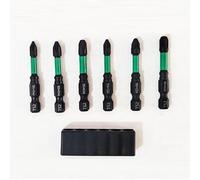 Brocas de destornillador, brocas, juego de destornilladores, vástago hexagonal de 50 mm, acero de aleación de alta calidad, tratado térmicamente para mayor durabilidad, puntas surtidas de PH PZ para