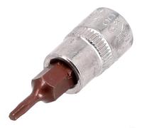Brocas de destornillador que incluyen todos los pares de torsión que van desde t 08 hasta t 04 proporcionando un rendimiento fiable (T8)
