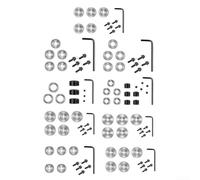 Brocas de enrutador completas de versatilidad increíble, rodamientos fiables y llaves hexagonales prácticas (1)