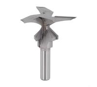 Brocas de enrutador, herramienta de enrutador de vástago de 1/2 R50 broca de doblado de arco, broca de aplanamiento de losa, broca de fresado de madera, herramienta de carpintería (R50)