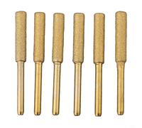 Brocas de lima eléctrica para motosierra con diseño mejorado de disipación de calor de 4,0 mm, 4,8 mm, 5,5 mm, 3 mm, vástago para afilar dientes de cadena de sierra rápida y eficiente (4,8 mm)
