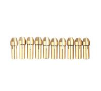 Brocas De Mandril Latón, Mini Portabrocas for Herramienta Rotativa, 4,3mm Diámetro, 0,5mm-3,2mm, Accesorios Molienda Eléctrica, 10-50 Uds(20pcs)