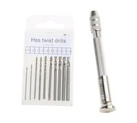 Brocas de mano profesionales con tornillo de banco manual para montaje por giro, modelo para hacer joyas, taladro de mano pequeño para hacer joyas portátil