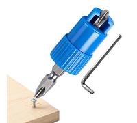 Brocas de tornillo | 2 cabezales posicionadores con resorte, broca de sujeción de tornillo con llave hexagonal, para mejoras del hogar, muebles, armarios, armarios