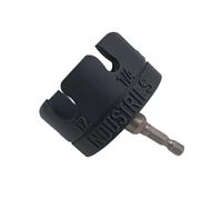 Brocas de tuerca con cremallera, resistente al desgaste, tuerca de mariposa ranurada, juego de accionamiento giratorio, extractor de tuercas de vástago hexagonal para una rápida extracción de tuercas