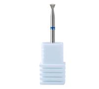 Brocas de uñas para uñas acrílicas Broca eléctrica para uñas Suministros de arte Broca de diamante para cutículas de gel Soporte de manicura Brocas de almacenamiento de manicura para tungsteno natural