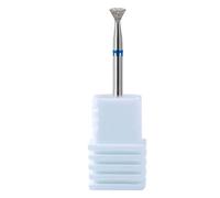 Brocas de uñas para uñas acrílicas Broca eléctrica para uñas Suministros de arte Broca de diamante para cutículas de gel Soporte de manicura Brocas de almacenamiento de manicura para tungsteno natural