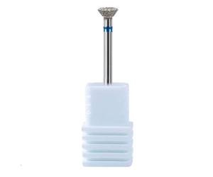 Brocas de uñas para uñas acrílicas Broca eléctrica para uñas Suministros de arte Broca de diamante para cutículas de gel Soporte de manicura Brocas de almacenamiento de manicura para tungsteno natural