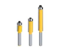 Brocas enrutadoras de carburo 8mm, 3 uds., corte bordes, grabado for herramientas carpintería