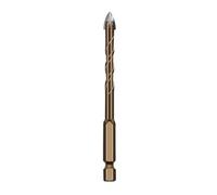 Brocas For Mampostería, Hormigón, Vidrio, Cerámica, Azulejos, Ladrillo, Plástico, Madera, Albañil, Aleación Dura, Abridor De Agujeros De Pared, Vástago Hexagonal De 3 Mm A 12 Mm.(Concrete Bit 6mm)