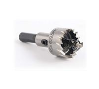 Brocas for Metal Core Herramientas de alta velocidad HSS 1pc 12-80mm de acero del agujero de sierra de metal Consejo Pulse corona de la perforación for el metal (Color : Plata, tamaño : 38mm)