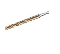 Brocas helicoidales, broca de metal, 1 pieza,5 mm a 10,0 Juego brocas vástago hexagonal 1/4 Broca helicoidal acero con revestimiento titanio Mango Herramienta eléctrica repuesto(3.2mm)