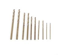 Brocas Helicoidales para m35 para Metal para duro 10 Piezas Brocas | Brocas helicoidales precisión, alta para resistencia térmica, metal para duro, uso manual o prensa