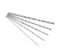 Brocas, herramienta de broca helicoidal de vástago recto de acero de alta velocidad extralarga de 2-5 mm, para trabajos de perforación, aluminio, madera, materiales plásticos