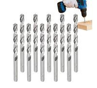 Brocas, herramientas de reparación de ángulo de 135 grados, juego de brocas en espiral de corte pequeño, 10 piezas, para electrodomésticos, coches, muebles sanitarios, cobre, aluminio, carpintería