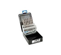 Brocas hss estuche metal 19 piezas 1466/1013 IZAR