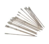 Brocas Lapidarias de 1mm, 20 Piezas Micro Bits Sólidos Aguja Multiusos Diamante Recubierto Lapidarias Brocas para Joyería Piedra Roca Jade ámbar