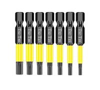 Brocas Magnéticas Para Taladro | Juego De 7 Brocas Atornilladoras Con Adaptador,Driver Antideslizante De Alta Resistencia Para Madera Metal Y Carpintería