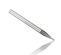 Brocas Para 2 Flute Micro Ball Nose End Mill 4mm Shank Tungsten Carbide End Mill Mini Milling Cutter,R0.1xD4x50L