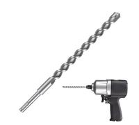 Brocas para Martillo Percutor Hormigón | Carburo multifuncional resistente a impactos | Brocas para Construcción | Para Piedra Ladrillo Cemento Mampostería Pared Trabajo de Construcción Techo Cimiento