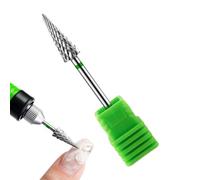 Brocas para uñas, Brocas para uñas Herramienta removedora de de gel | Broca eléctrica para cutículas de carburo de tungsteno en forma de hongo para taladro de uñas de gel ac
