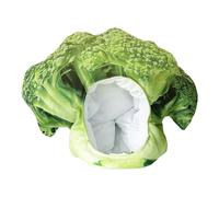 Broccoli Hat - Plush Vegetable Costume Headpiece 44x35cm With Soft PP