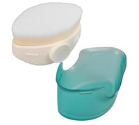 Brocha Aplicadora de Protector Solar, Loción y Maquillaje | Brochas Better Maquillaje, Cepillo Facial Portátil, Pp y Fibra Artificial