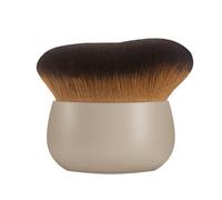 Brocha autobronceadora portátil para cara y cuerpo, aplicador de autobronceado, herramienta multifuncional de maquillaje de piernas para maquillaje facial en polvo en crema líquida