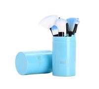 Brocha Base Maquillaje Juego De 12 Brochas De Maquillaje For Sombras De Ojos, Rubor Y Contorno Facial Brocha Maquillaje Fluido(Blue)