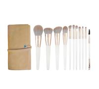 Brocha Base Maquillaje Juego De Brochas De Maquillaje Con Bolsa For Brochas, Brocha Suave For Polvos, Rubor, Contorno, Resaltador, Brocha De Maquillaje Brocha Maquillaje Fluido