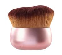 Brocha bronceadora corporal de 7,5 cm de ancho, aplicador de base de cerdas densas, brochas de maquillaje extra grandes para cuello, brazos, piernas, corrector y cobertura corporal