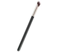 Brocha Correctora en Ángulo para Ojeras, Aplicación Precisa Profesional | Fibra Sintética Negra, Uso en Crema Polvo y Líquido, Portátil para Tienda y Hogar, Acabado Pequeño