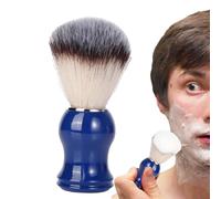 Brocha de afeitar para el cabello, cepillo de afeitar portátil, mango ergonómico, para cumpleaños, día del padre y día de San Valentín, aseo cómodo