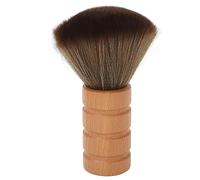 Brocha de Afeitar para Hombres con de Madera, Depilación Rota de Nailon, Cepillo de Espuma de Afeitado Flexible