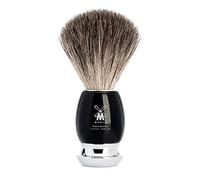 Brocha de Afeitar Tejón Gris Mühle Negra Serie Vivo