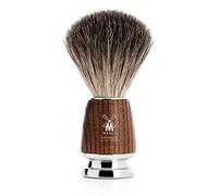 MÜHLE RYTMO Brocha de afeitar de puro pelo de tejón ceniza