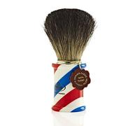 Brocha de Afeitar Tejón Negro "Barber Pole" Omega