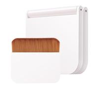 Brocha De Base De Maquillaje | Herramienta Ergonómica de Maquillaje,Punta Plana Cuadrada Para Difuminado Perfilado Iluminación Texturas Cremosas