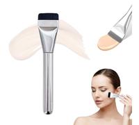 Brocha de base para maquillaje líquido 2024, brocha de base en polvo para maquillaje natural, súper plana, cepillo de maquillaje fino sin rastro para líquido, corrector de base en crema (1 unidad)
