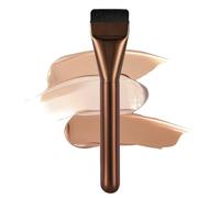 Brocha de base para maquillaje líquido, espátula plana, brocha de base líquida