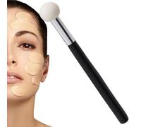 Brocha De Esponja De Maquillaje De - Herramienta Para Base De Maquillaje, Aplicador De Polvo | Corrector De Punta Redondeada, Esponja Ligera Para Mezclar Belleza, Cobertura Perfecta Para
