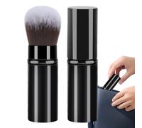 Brocha de maquillaje - 23G, brocha para la cara telescópica | Brochas cosméticas - Brush Blush portátiles para aplicar las | Bien cepillos en polvo amigables para principiantes para el hogar, a través